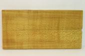 Plaquettes pour la coutellerie, Erable sycomore ond stabilis jaune, ref:PESOs13803