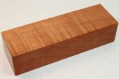 Bloc pour la coutellerie, Erable sycomore ond stabilis orange, ref:BESOs13818o