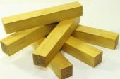 Carrelet  stylo, Bois stabilis jaune, ref:SBsj20QE