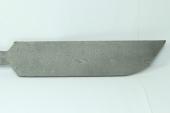 Ebauche de lame en Damas inox, motif "Losanges", (recuit), ref:BDI-LLO27543