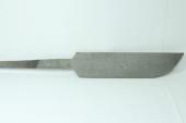 Ebauche de lame en Damas inox, motif "Losanges", (recuit), ref:BDI-LLO27543