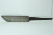 Ebauche de lame en Damas carbone, motif 
