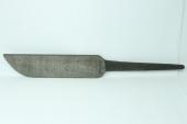 Ebauche de lame en Damas carbone, motif 