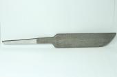 Ebauche de lame en Damas carbone, motif "Wild", (recuit), ref:BDC-LW27540