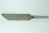 Ebauche de lame en Damas carbone, motif 
