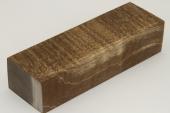 Bloc pour la coutellerie, Erable sycomore ond stabilis marron, ref:BESOs35056ma