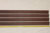 Lames pour branches d'arc, Palissandre des Indes, lot de 4, ref:LAPali35546