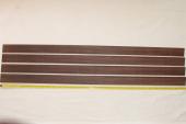 Lames pour branches d'arc, Palissandre des Indes, lot de 4, ref:LAPali35546