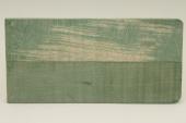 Plaquettes pour la coutellerie, Erable sycomore ondé stabilisé vert, ref:PESOs37386ve
