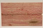 Plaquettes pour la coutellerie, Platane stabilisé rouge, ref:PPLs40115r