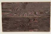 Plaquettes de Micarta Prémium, motif Zèbre violet, ref:PMicZvi41003